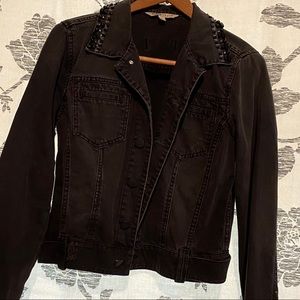 Cabi Jean Jacket with Rhinestones